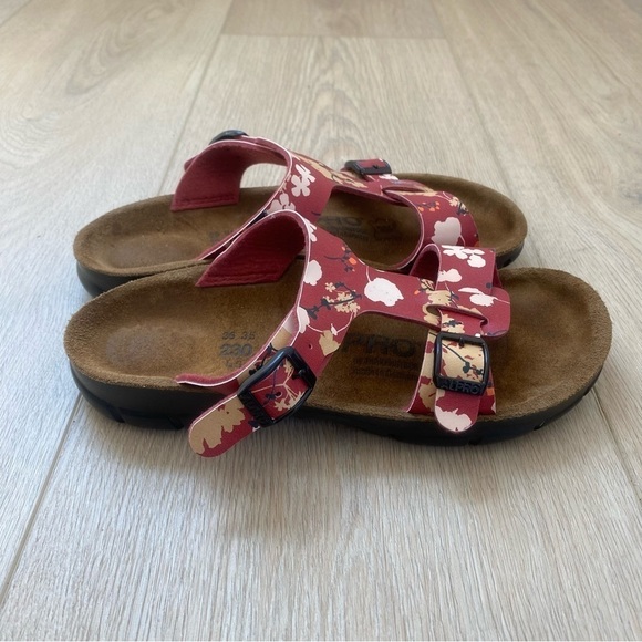 Birkenstock ALPRO Red Floral Sandals - Picture 2 of 8